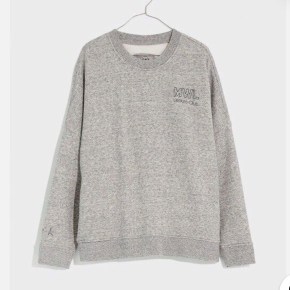 Madewell Betterterry Crewneck Sweatshirt - Picture 4 of 4